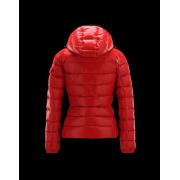 2013 Doudoune Moncler Pas Cher Pour Femme en Rouge